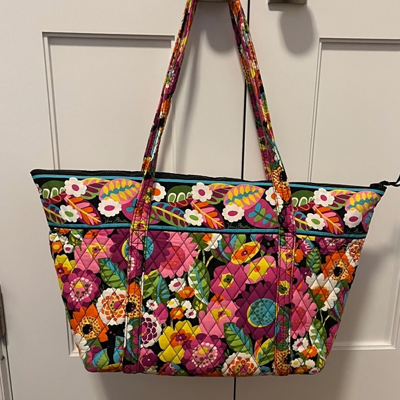 Vera Bradley Zippered Weekender Tote Bag - Picture 3 of 14